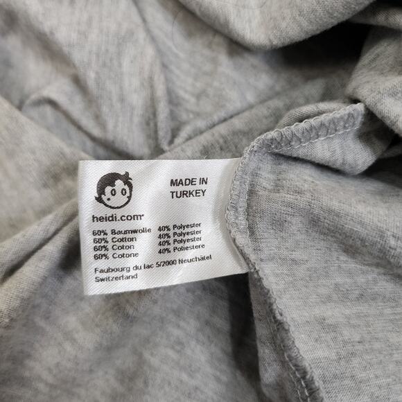 Graphic Heidi.com Neuchâtel Switzerland Short Sleeve Gray T Shirt Size XXL - Picture 4 of 6